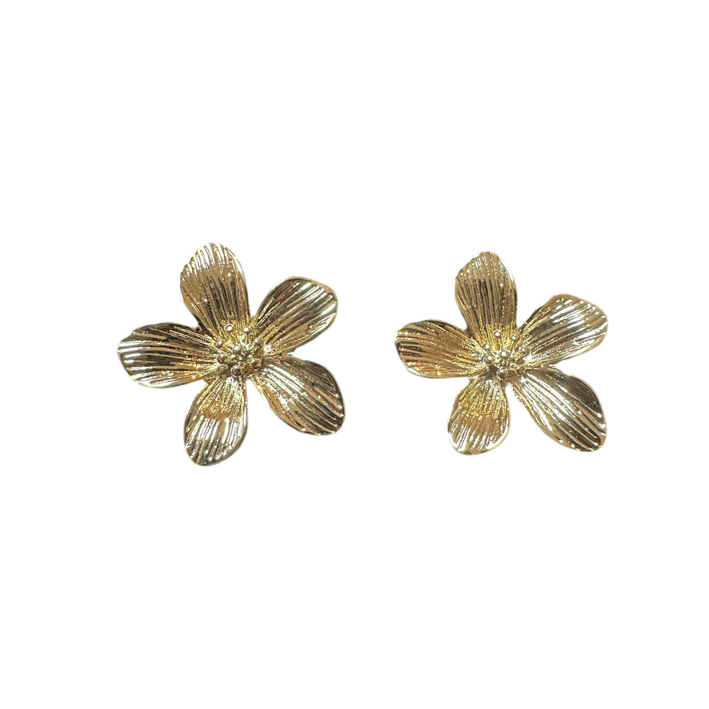 Tahiti - Boucles d'oreilles petite fleur