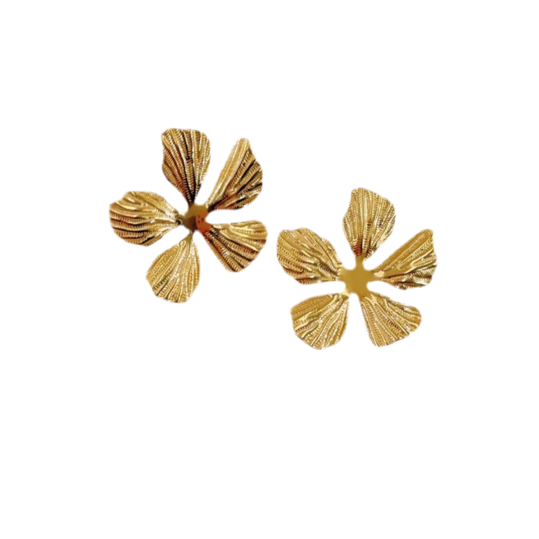 Waikiki Beach- Boucles d’oreilles grande fleur